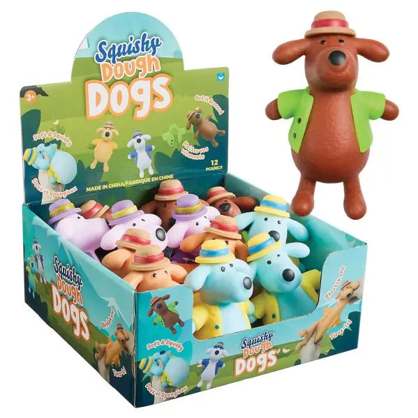 Handee Products Cute Squishy Dough Dogs (NV3833)