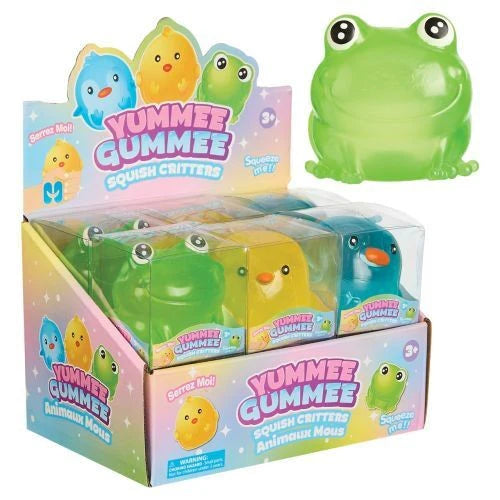 Handee Products Yummee Gummee Squish Critter Assorted (NV3870)