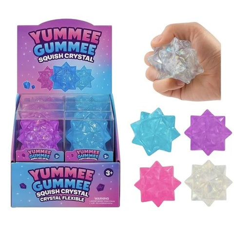 Handee Products Yummee Gummee Squish Crystal with Shiny Foil (NV3871)