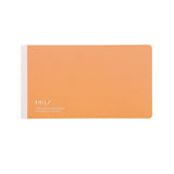 EMILy Horizontal Notebook 164mm x 92mm, 3.5mm Grid - Orange (By King Jim)