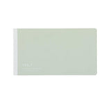 EMILy Horizontal Notebook 164mm x 92mm, 3.5mm Grid - Pale Green (By King Jim)