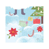 Up With Paper Pop-up Christmas Card - Presents Yeti