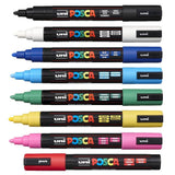 Posca 8-Colour Paint Marker Set, PC-5M Medium