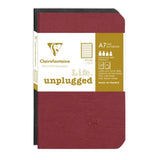 Clairefontaine Age-Bag A7 Stitched Duo Notebook 2pk, Lined, Assorted
