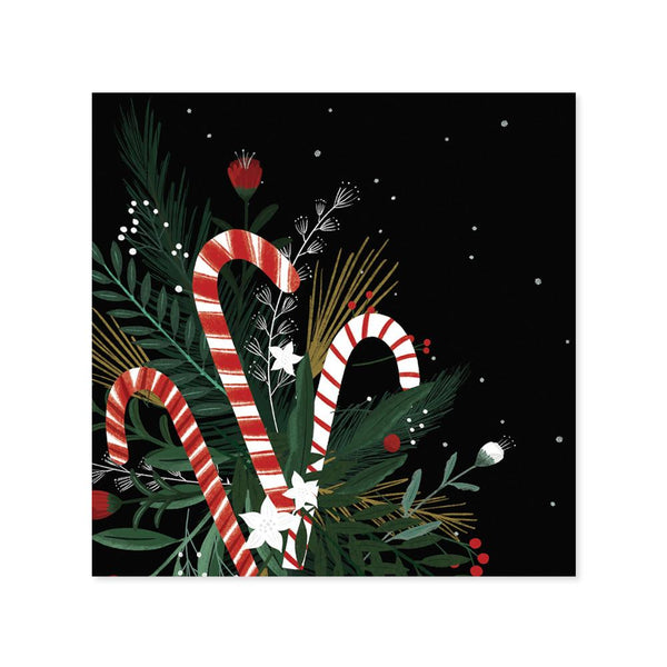 Up With Paper Pop-up Greeting Card - Candy Cane Bouquet