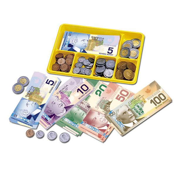 Learning Resources Canadian Currency Exchange Activity Set