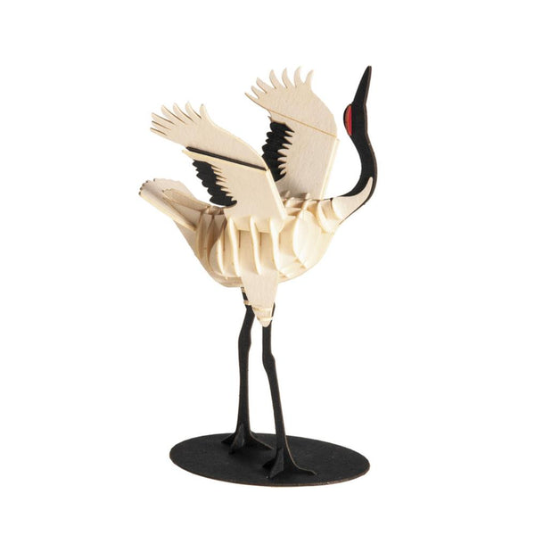 Fridolin 3D Animals Paper Model - Whooping Crane