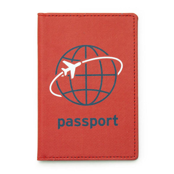 Kikkerland Red Jet Set Passport Case
