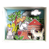 Fridolin Matchbox Craft Kit - Cat Family