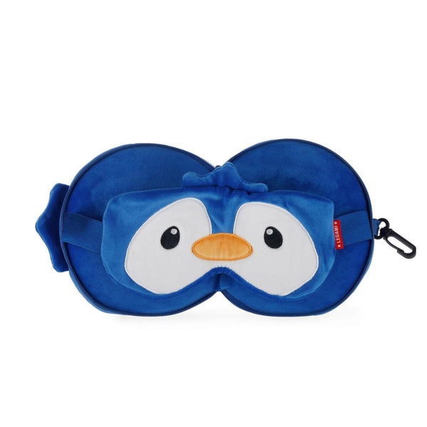 Legami Travel Pillow with Sleep Mask - Penguin