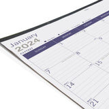 Blueline 2024 Monthly Deskpad Calendar (Ì)
