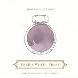 Ferris Wheel Press Bottled Ink - 38ml Madam Mulberry