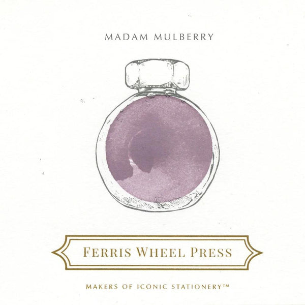 Ferris Wheel Press Bottled Ink - 38ml Madam Mulberry