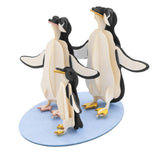 Fridolin 3D Paper Model - Penguin Family