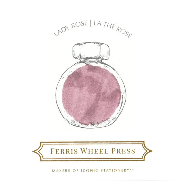 Ferris Wheel Press Bottled Ink - 38ml Lady Rose