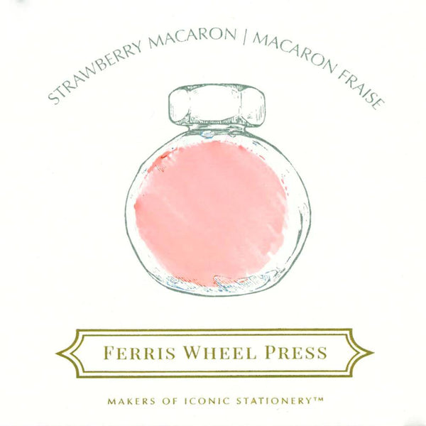 Ferris Wheel Press Bottled Ink - 38ml Strawberry Macaron