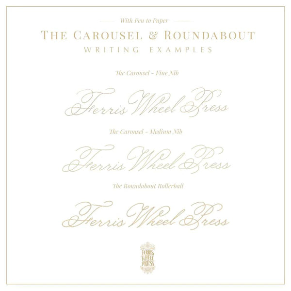 Ferris Wheel Press Carousel Fountain Pen - French Vanilla, Medium