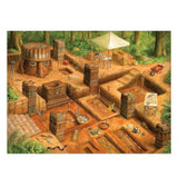 Peaceable Kingdom 100pc Seek & Find Glow Puzzle - Ancient City