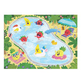 Peaceable Kingdom 77pc Scratch & Sniff Puzzle - Fruity Pool Party
