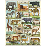 Cavallini 1000pc Vintage Puzzle - Animal World