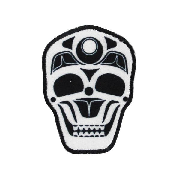 Oscardo Iron-On Patch - James Johnson: Skull