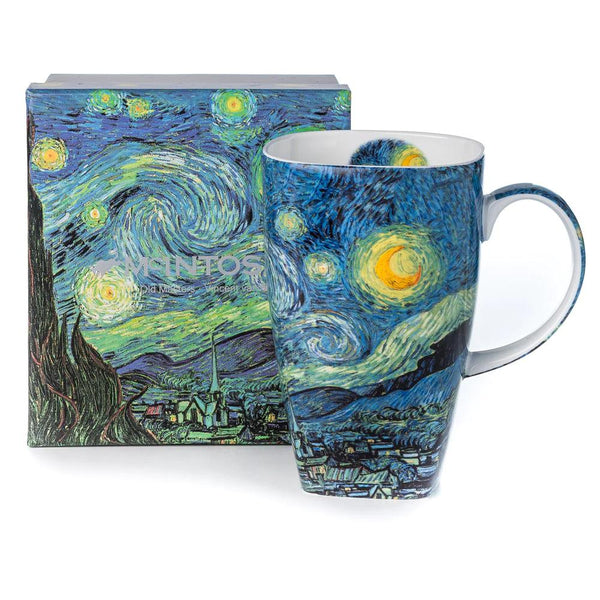 McIntosh Gift Boxed Grande Mug - Van Gogh: Starry Night