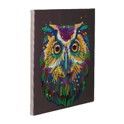 Craft Buddy DIY Crystal Art Medium Framed Kit - Nocturnal Wonder