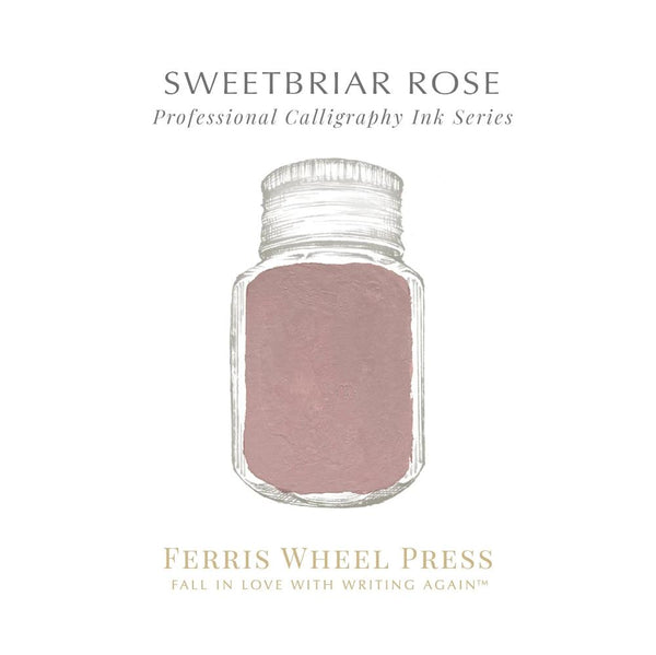 Ferris Wheel Press Bottled Calligraphy Ink - 28ml Sweetbriar Rose