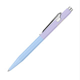 Caran d'Ache 849 Ballpoint Pen - Paul Smith Sky Blue & Lavender Purple