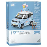 LOZ Mini Block Kit - Blue Mini Car