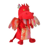 Fiesta Crafts Hand Puppet - Red Dragon