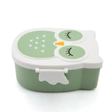 Yuko B BPA-Free Snack Box - Mint Owl