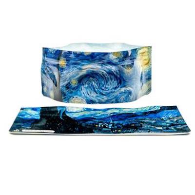 Modgy Expandable Dog Bowl - Van Gogh: Starry Night