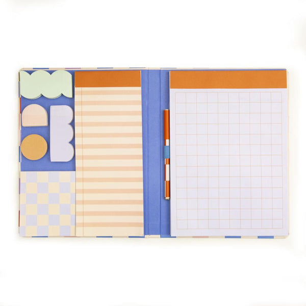 Kikkerland Notebook & Sticky Note Set