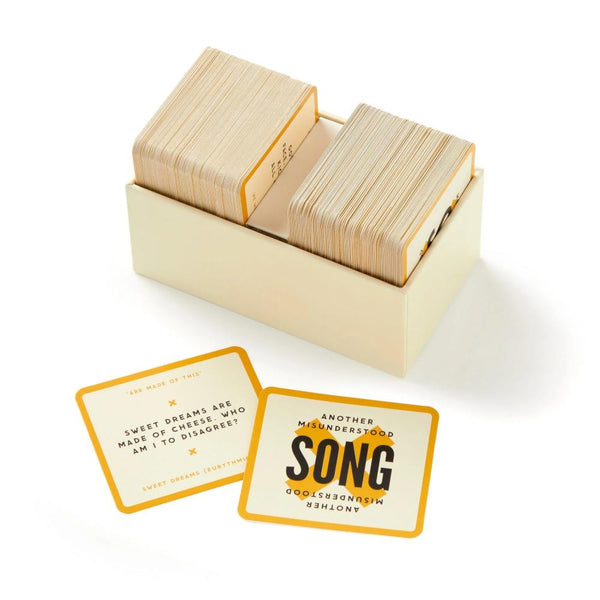 Brass Monkey Trivia Cards - Misunderstood Songs