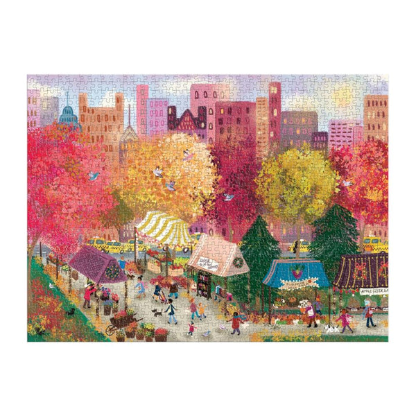 Galison 1000pc Puzzle - Autumn at the City Market