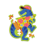 Mudpuppy 48pc Mini Scratch & Sniff Puzzle - Pizzasaurus