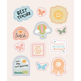 Teaching Is a Work of Heart Sticker Book by Christine Lee