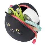 Lihit Lab Punilabo Egg Pouch - Black Cat