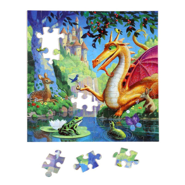 eeBoo 64pc Puzzle - Dragon
