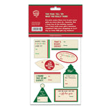 Whiskey River Soap Co. TBH Holiday Gift Tags, Red Set