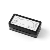 Midori Pre-Inked Paintable Stamp - Half Size Cat