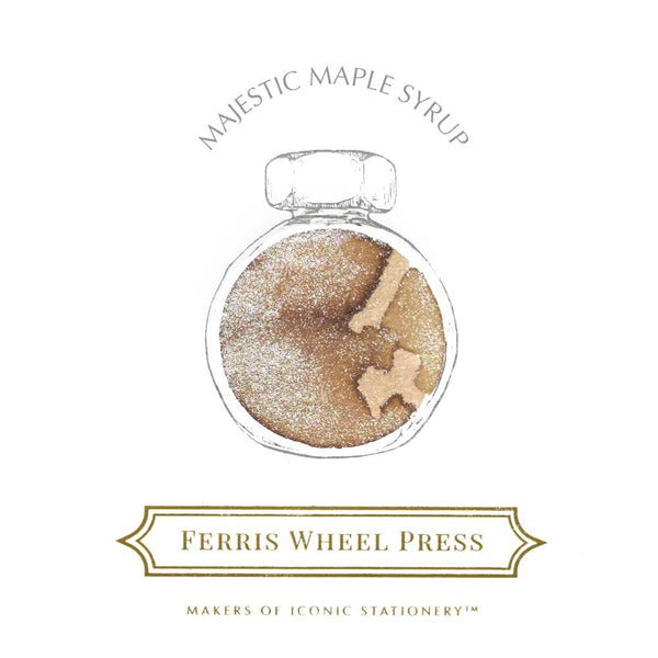 Ferris Wheel Press Bottled Ink - 38ml Majestic Maple Syrup