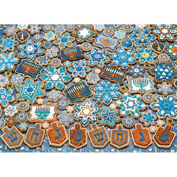 Cobble Hill Puzzle 1000pc - Hanukkah Cookies