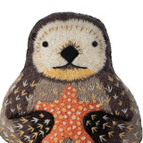 Kiriki Press DIY Embroidered Doll Kit - Otter, Level 3