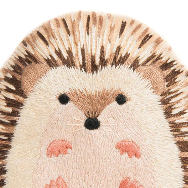 Kiriki Press DIY Embroidered Doll Kit - Hedgehog, Level 3