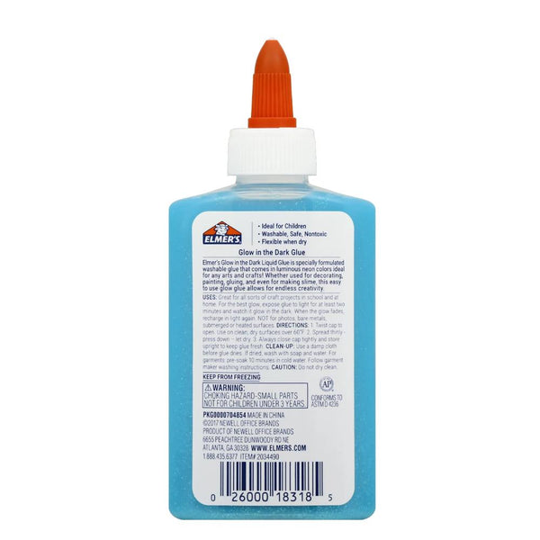 Elmer's Glow-In-The-Dark Glue - Dark Blue