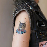 Tattly Temporary Tattoos 2pk - Punk Cat