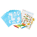 Micador Early stART Colour & Play 6pc Set - Zoo Edition