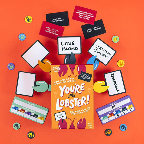 Professor Puzzle You’re My Lobster Party Game